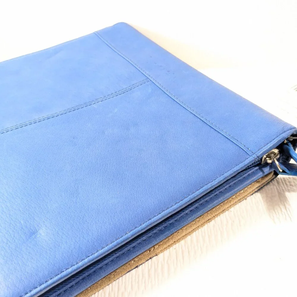 NEW Gun Tote'n Mamas Ipad Tablet Concealed Carry Case Leather Adjustable blue